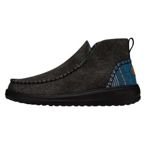 Denny Crafted Boot – Black/Black