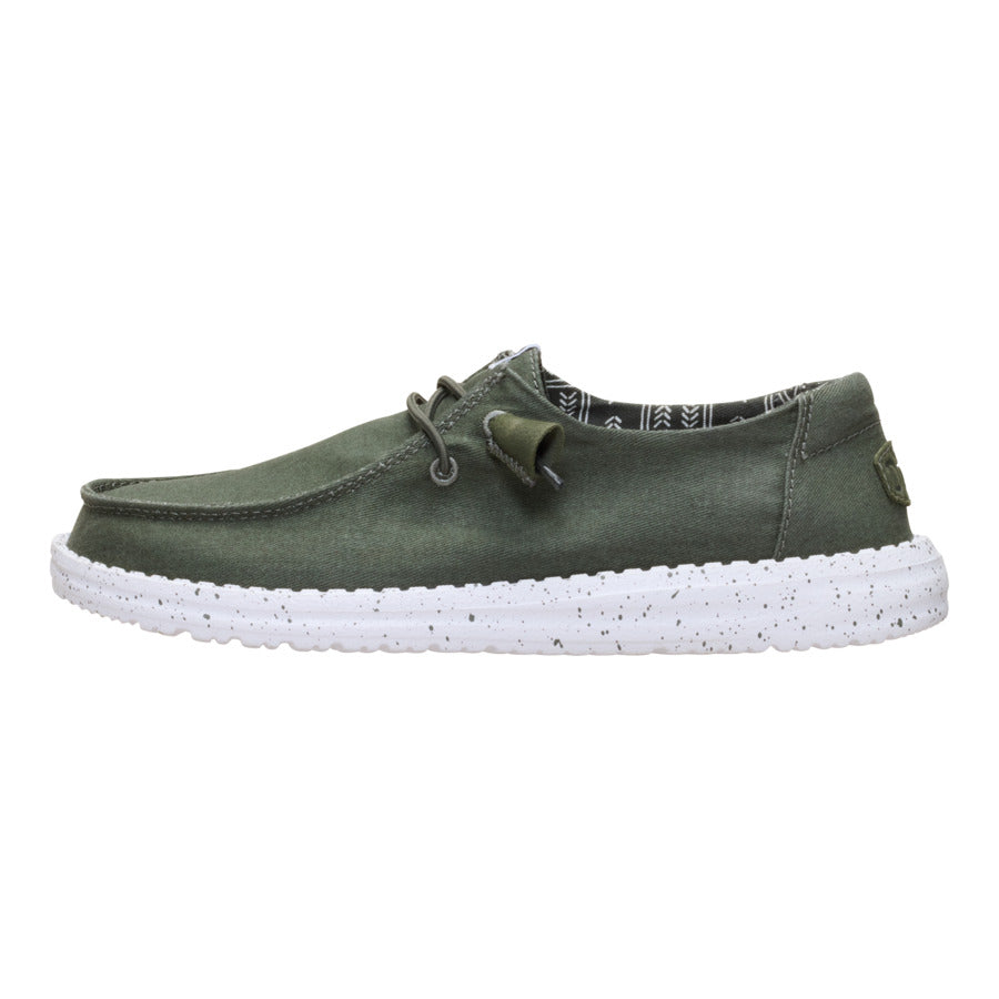 Wendy Stretch Canvas – Deep Green