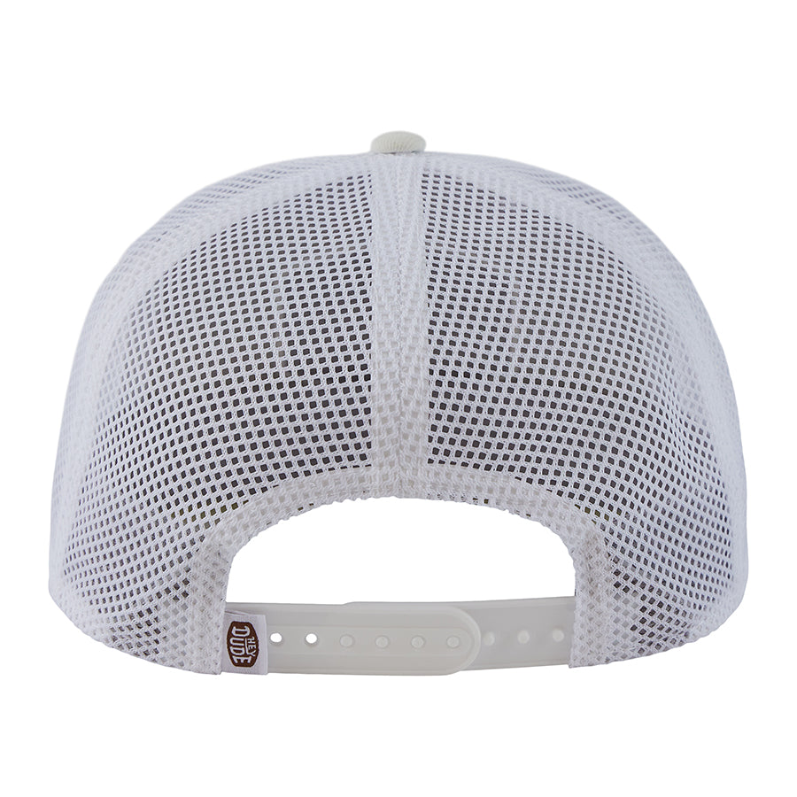 Trucker Cap – Cream - Image 4