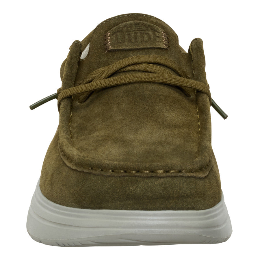 Wally Comf Suede – Dark Olive/Stone Grey - Image 5