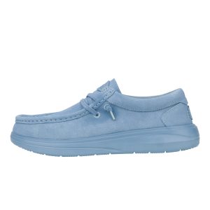 Wally Comf Suede – Faded Denim/Cloud Blue