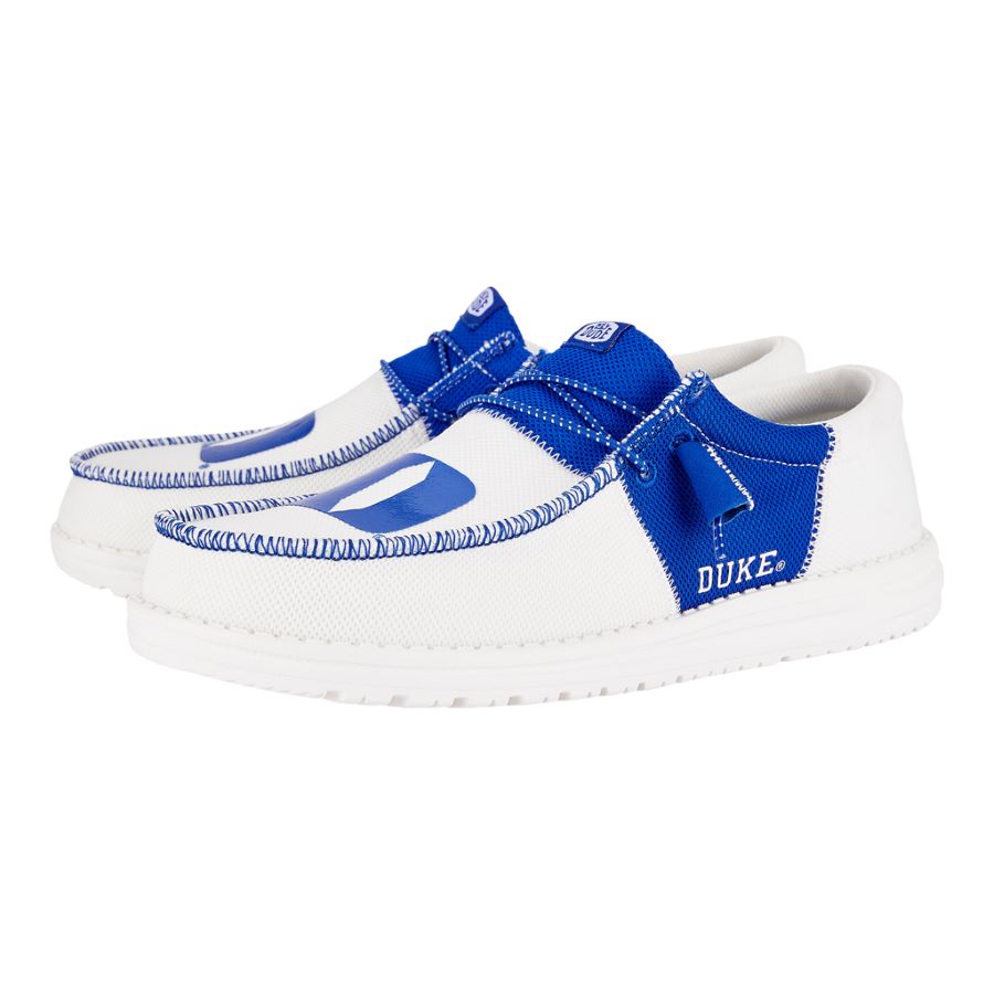 Men's Wally Tri Duke – Duke White/Blue - Image 3