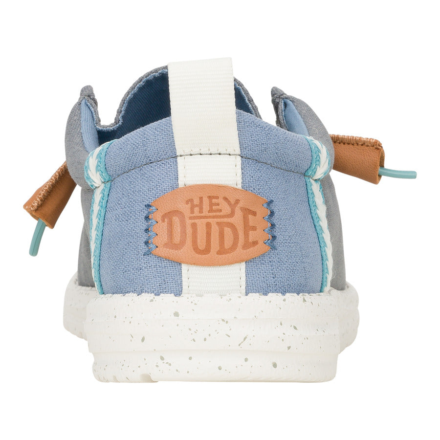 Wally Craft Linen – Monument Grey/Faded Denim - Image 5