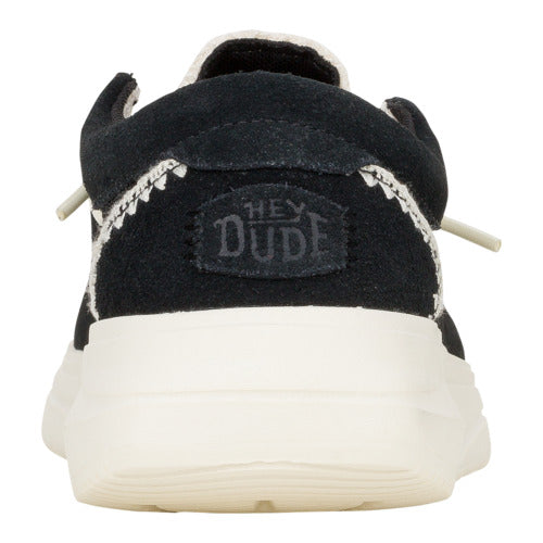 Wendy Comf Suede Crochet – Black/Multi - Image 6