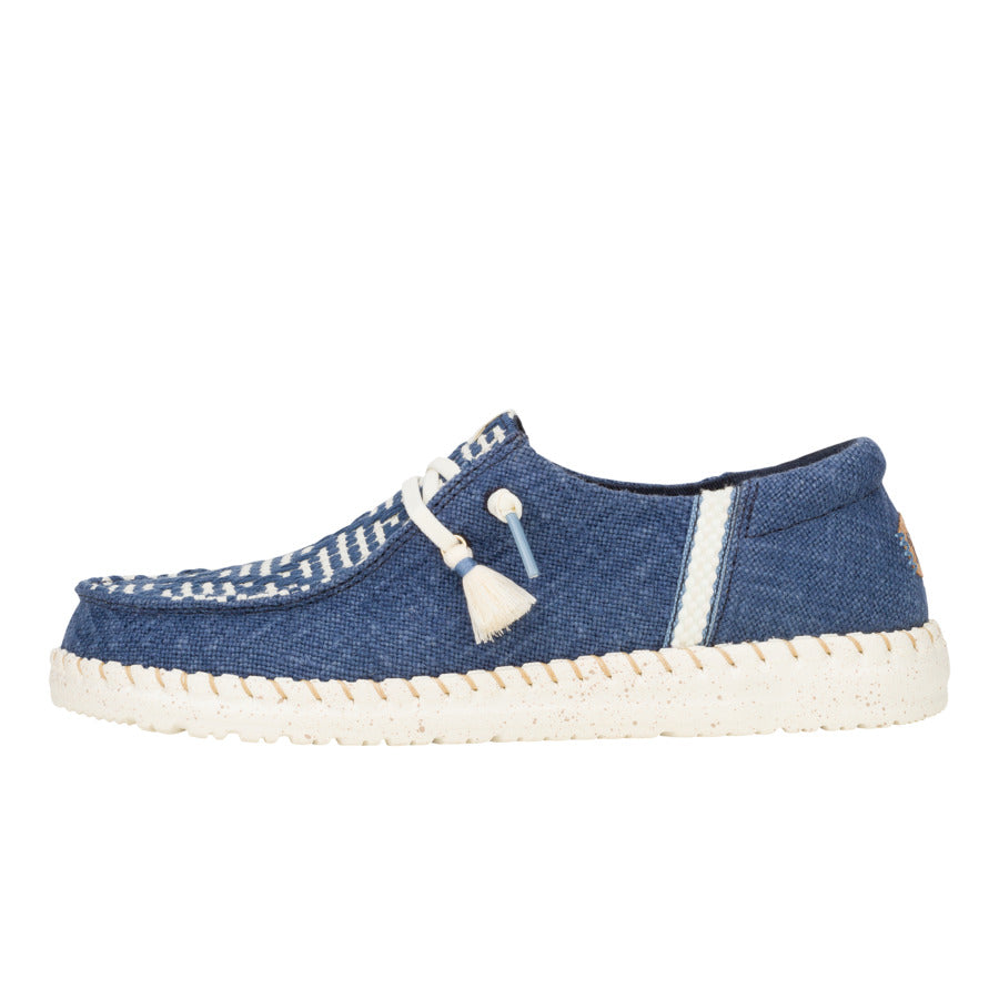 Wendy Funk Coastal Jute – Navy Blazer
