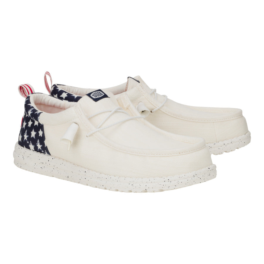 Wally Funk Americana Stars – White/Navy Blazer - Image 2