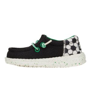Wally Funk Toddler Sports – Black
