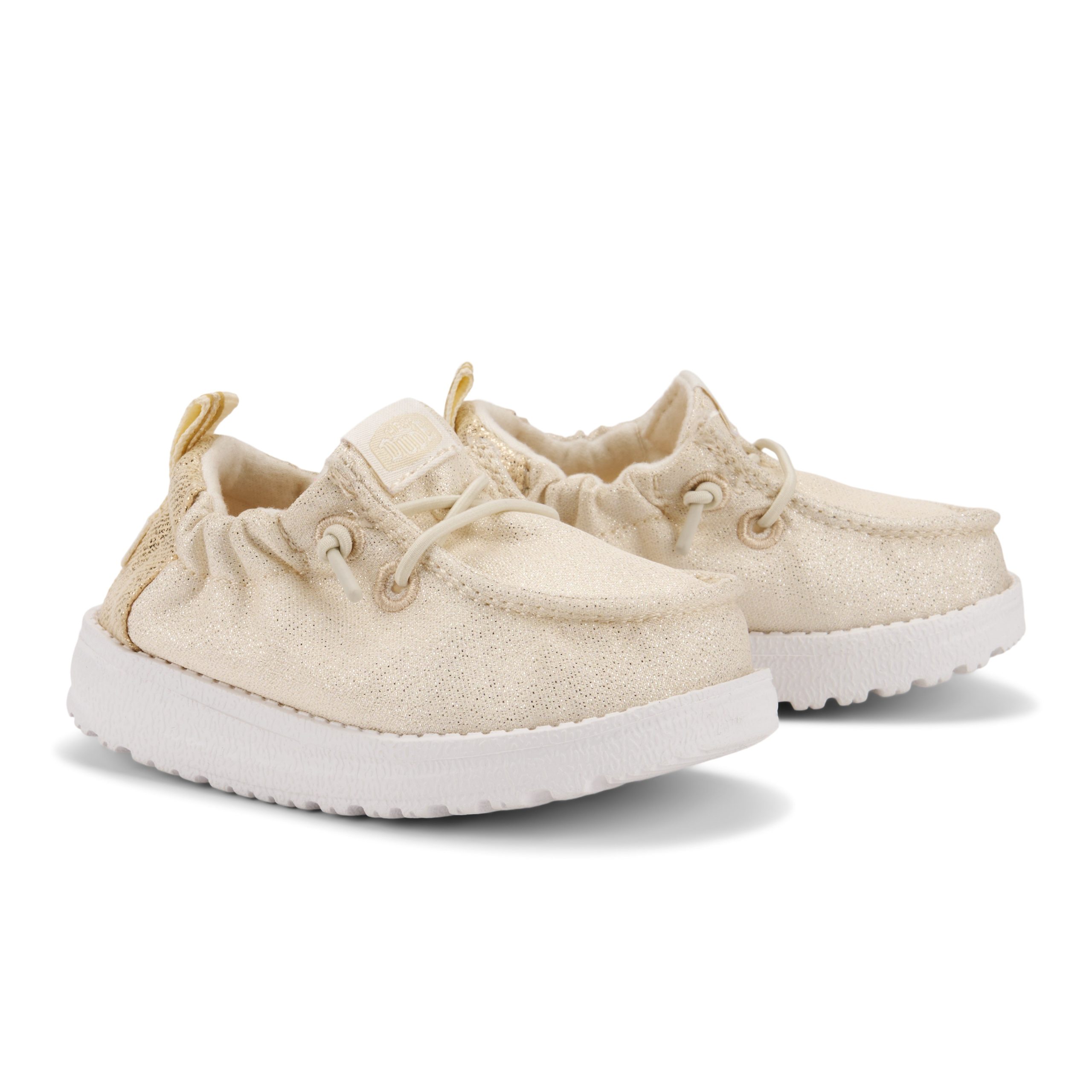LilDude Infant Slip On Novelty – Champagne Glitter - Image 2