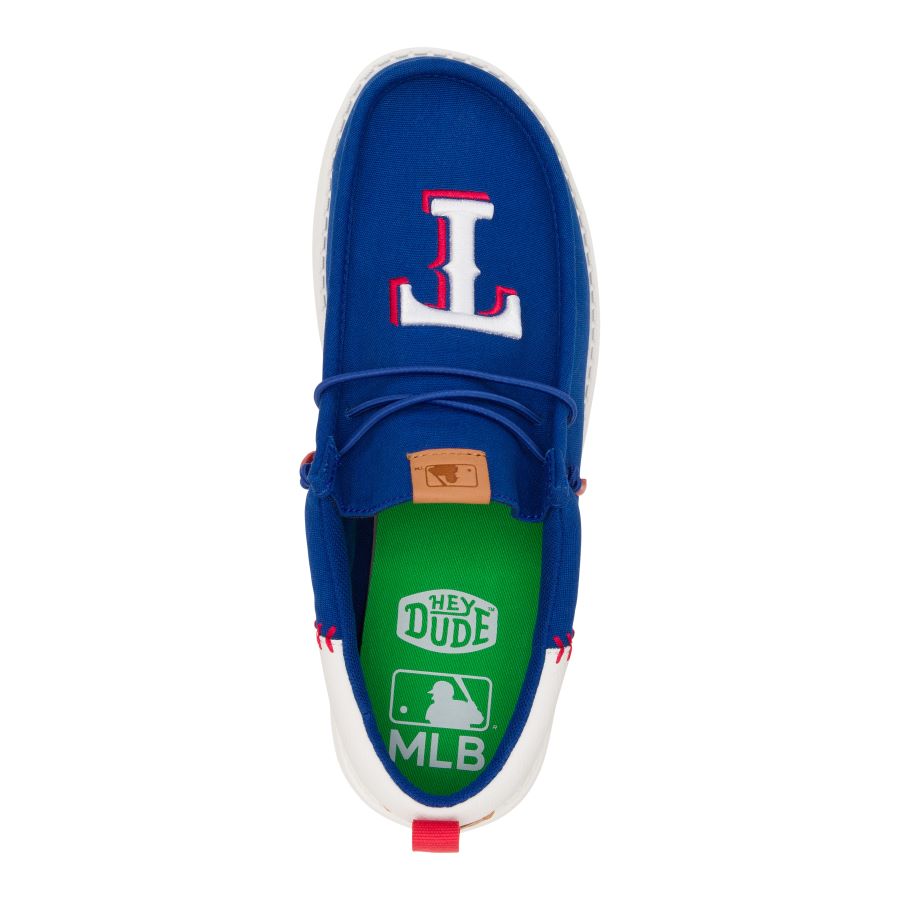 MLB Rangers Wally Funk – Rangers Royal/White - Image 7