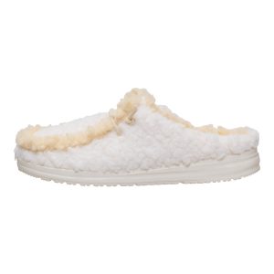Wendy Slipper – Egret/Wood Ash