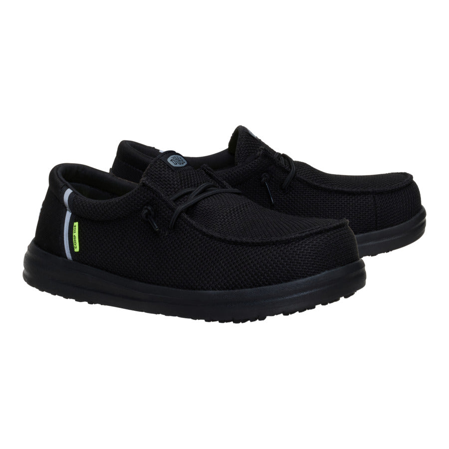 Wendy Work Comp Toe – Black/Black - Image 3