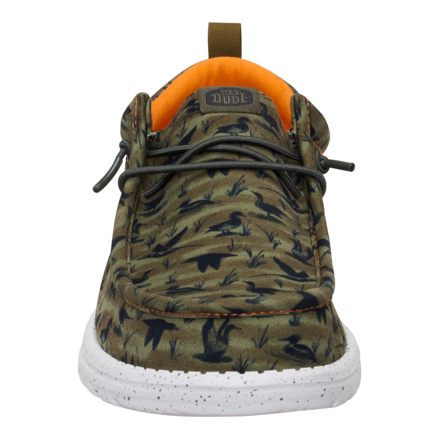 Wally Funk Duck Print – Dark Olive/Multi - Image 4