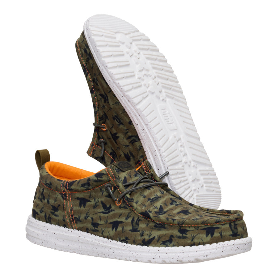 Wally Funk Duck Print – Dark Olive/Multi - Image 3