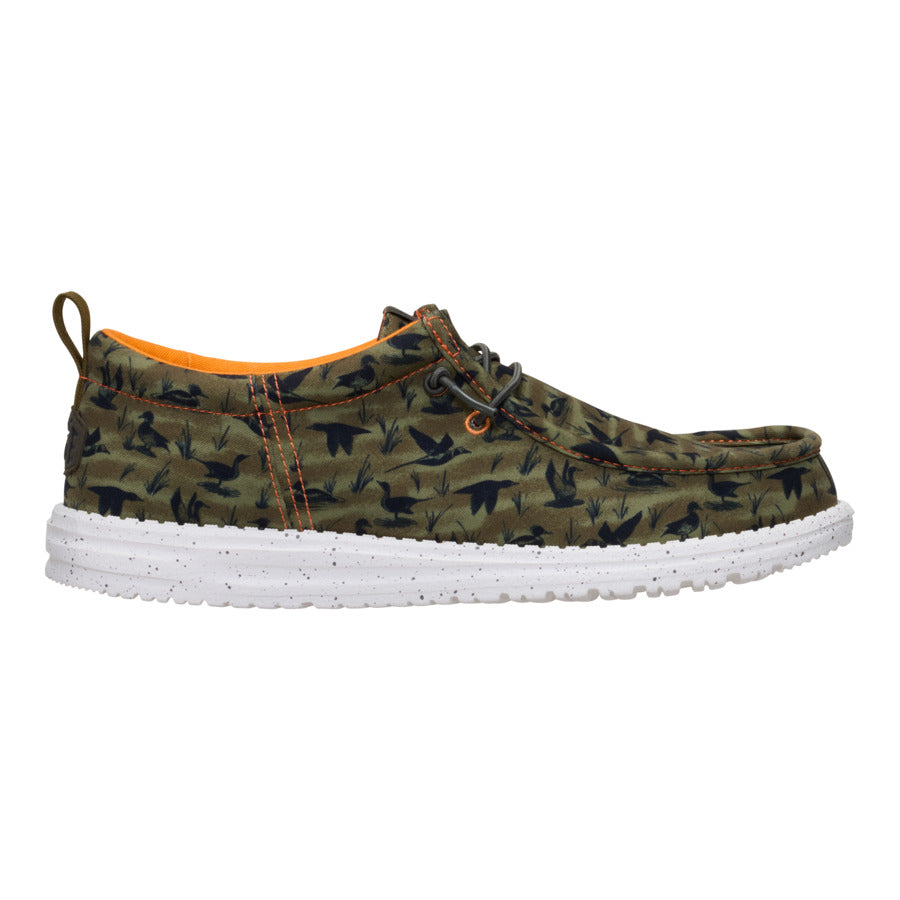 Wally Funk Duck Print – Dark Olive/Multi - Image 8
