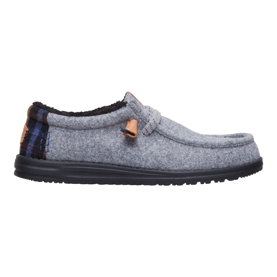 Wally Cozy Plaid – Smoke Grey/Multi - Image 8