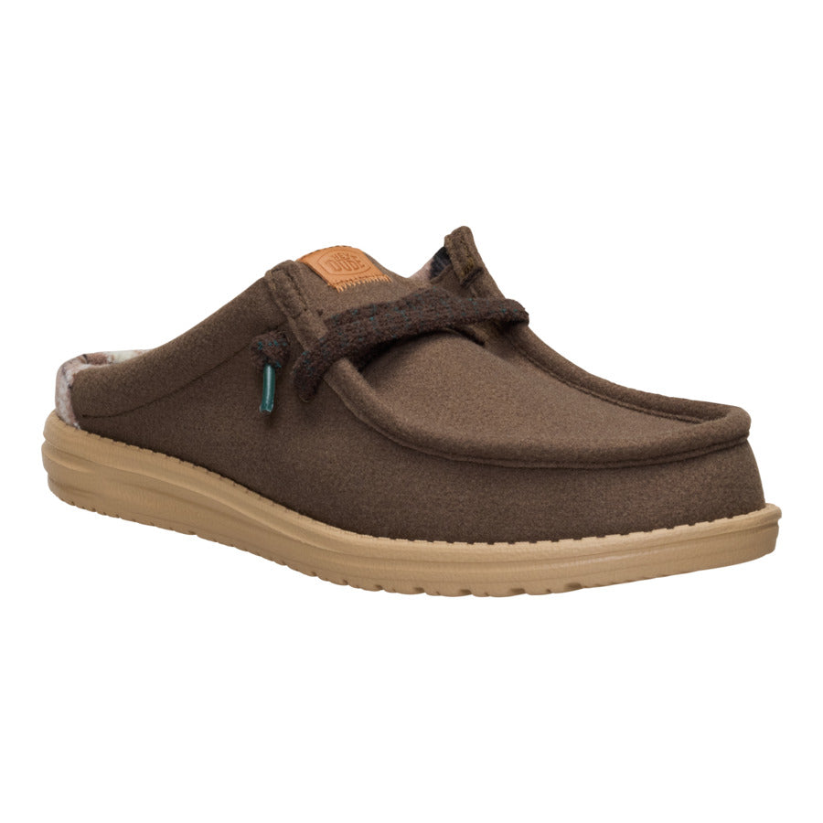 Wally Slip Cozy Plaid – Major Brown/Multi - Image 7