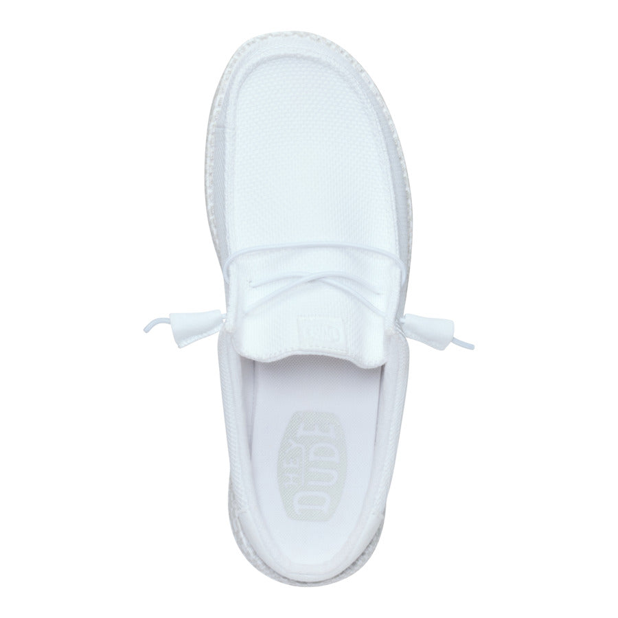 Wally Slip Warped Geo – White/Dawn Blue - Image 6