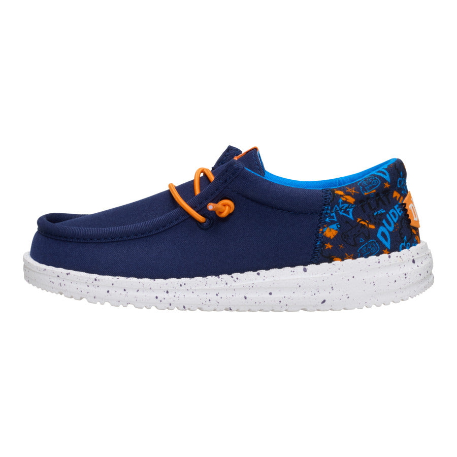 Wally Funk Youth Game On – Navy/Multi