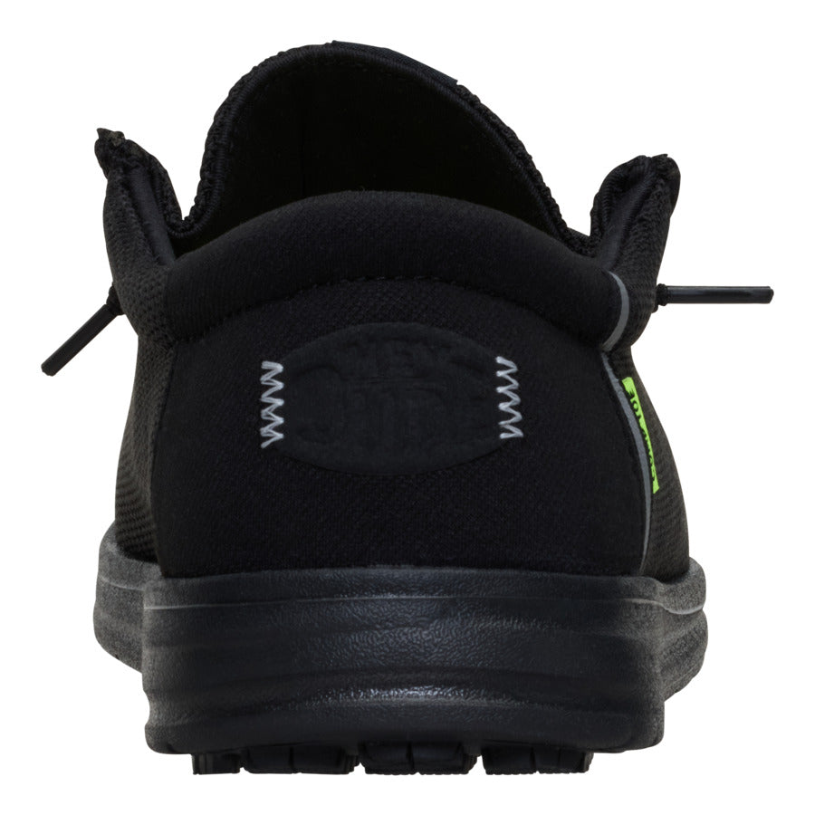 Wally Work Comp Toe Wide – Black/Black - Image 6
