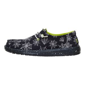 Wendy Spider Webs – Black/Black