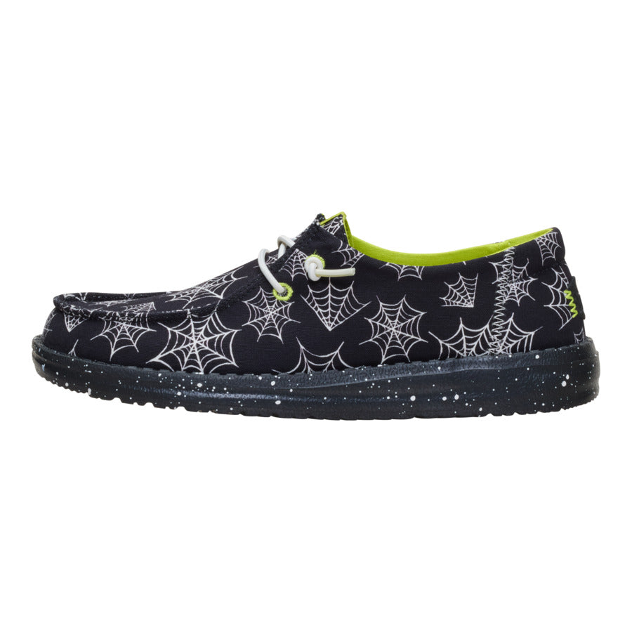 Wendy Spider Webs – Black/Black