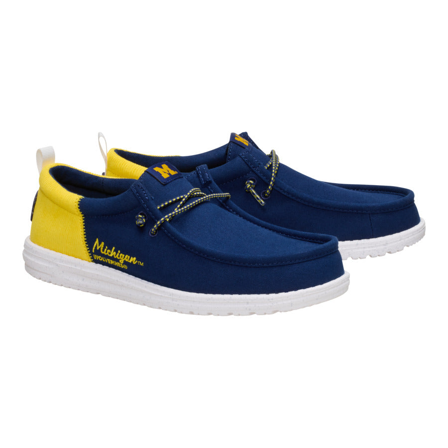 Wally Funk Michigan Wolverines – Navy/Gold/White - Image 3