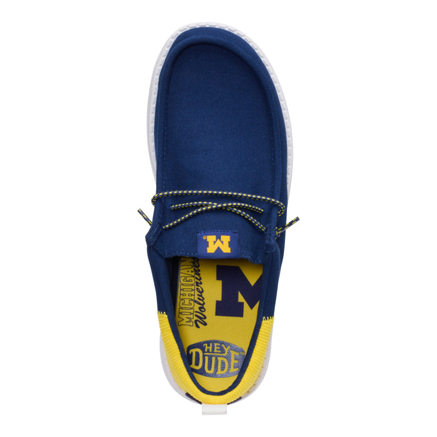 Wally Funk Michigan Wolverines – Navy/Gold/White - Image 7
