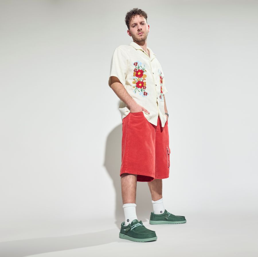 Wally Stretch Canvas – Duck Green/Iceberg Green - Image 2